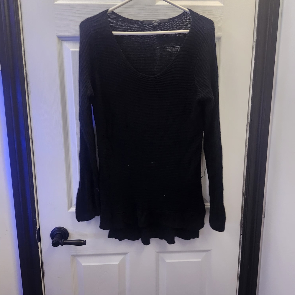 Guess Elegant Black Long Sleeve Top